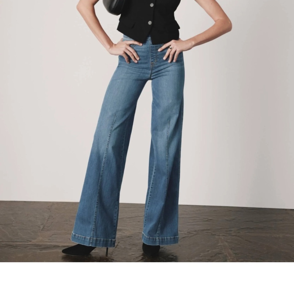 SPANX Classic Blue Flare Jeans